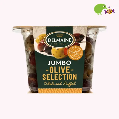 Delmaine Jumbo Olive Selection