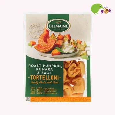Delmaine Roast Pumpkin Kumara & Sage Tortelloni