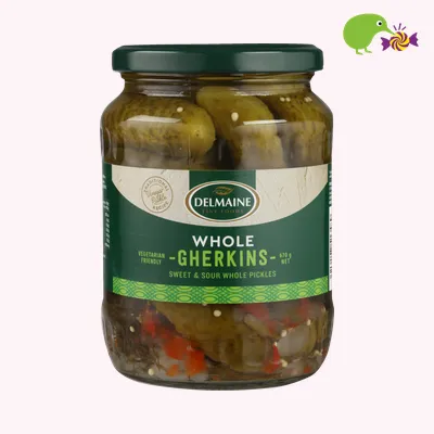 Delmaine Whole Gherkins