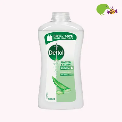 Dettol Aloe Vera & Vitamin E Antibacterial Liquid Hand Wash Refill