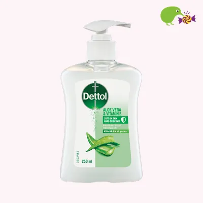 Dettol Aloe Vera & Vitamin E Liquid Hand Wash Pump