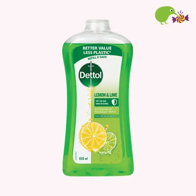 Dettol Antibacterial Lemon & Lime Liquid Hand Wash Refill