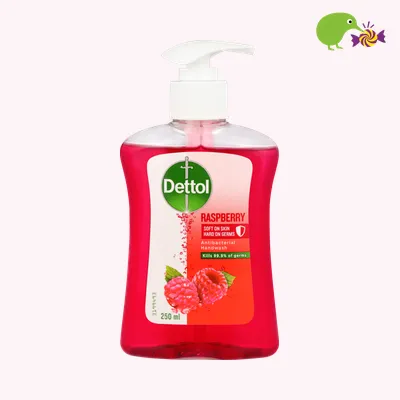 Dettol Antibacterial Raspberry Liquid Hand Wash Pump