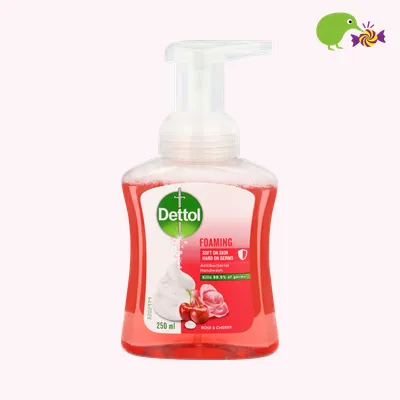 Dettol Foaming Rose & Cherry Hand Wash Pump