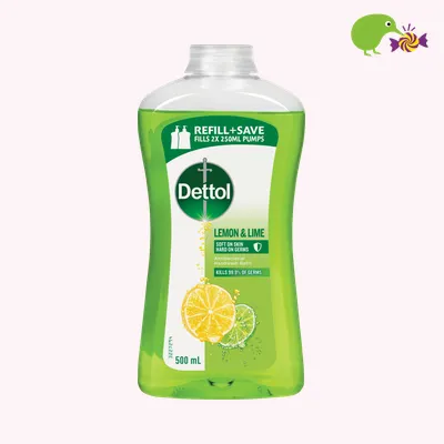 Dettol Lemon & Lime Antibacterial Liquid Hand Wash Refill