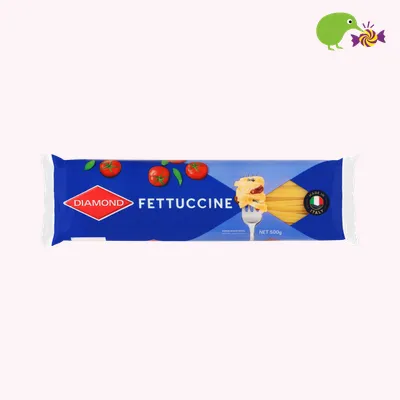 Diamond Fettuccine Pasta