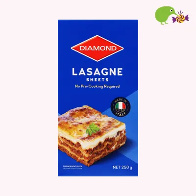 Diamond Lasagne Sheets