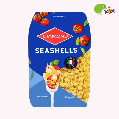 Diamond Seashells Pasta