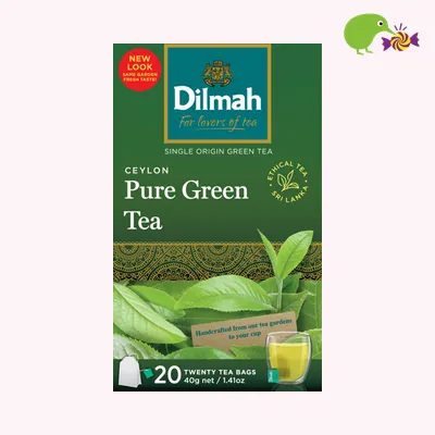 Dilmah Ceylon Pure Green Tea Bags