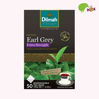 Dilmah Earl Grey Extra Strength Biodegradable Tea Bags