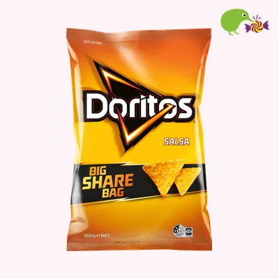 Doritos Salsa Corn Chips Party Bag Share Pack