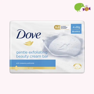Dove Gentle Exfoliating Beauty Cream Bar Soap