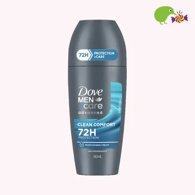 Dove Men + Care Clean Comfort 72hr Antiperspirant Deodorant Roll On