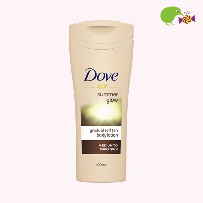 Dove Summerglow Medium To Dark Skin Gradual Self Tan Body Lotion