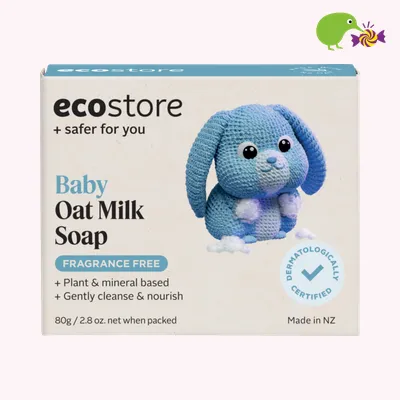 Ecostore Fragrance Free Baby Oat Milk Soap