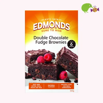 Edmonds Double Chocolate Fudge Brownies Mix