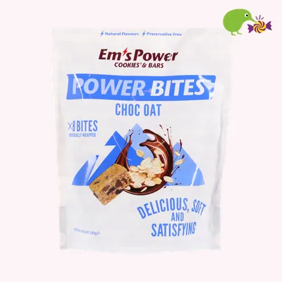 Em's Power Cookies Choc Oat Power Bites