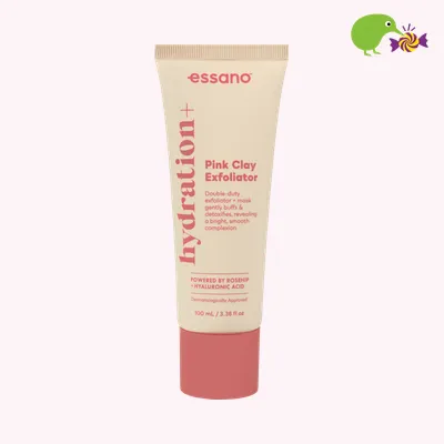 Essano Hydration+ Pink Clay Exfoliator