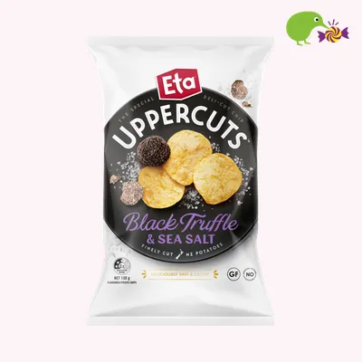 Eta Uppercuts Black Truffle & Sea Salt Potato Chips