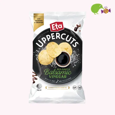 Eta Uppercuts Sea Salt & Balsamic Vinegar Potato Chips