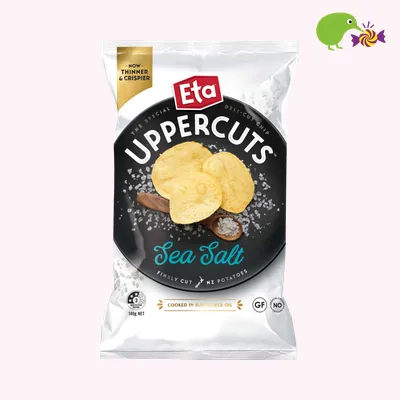 Eta Uppercuts Sea Salt Potato Chips