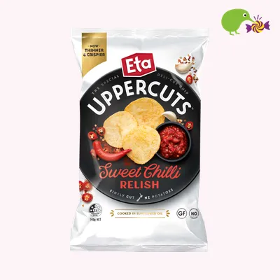 Eta Uppercuts Sweet Chilli Relish Potato Chips