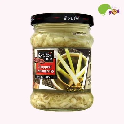 Exotic Food Authentic Thai Chopped Lemongrass In Brine