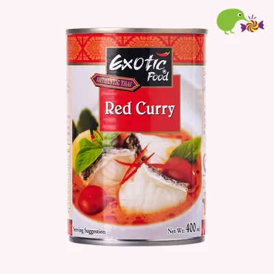 Exotic Food Red Curry Sauce
