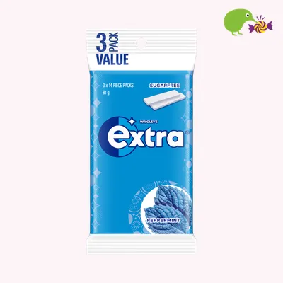 Extra Peppermint Sugar Free Chewing Gum