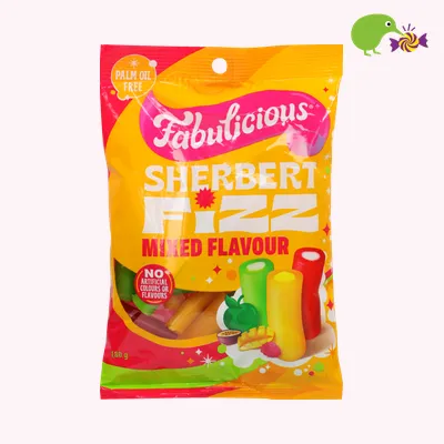 Fabulicious Mixed Flavour Sherbert Fizz