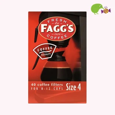 Fagg's Coffee Filters Size 4