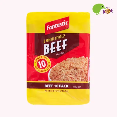Fantastic Beef Flavour 2 Minute Beef Noodles