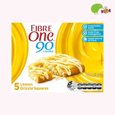 Fibre One Lemon Drizzle Squares