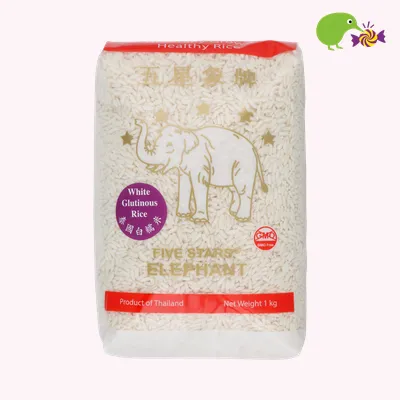 Five Stars Elephant White Glutinous Rice