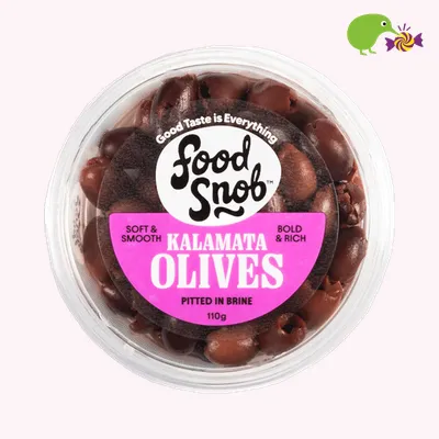Food Snob Giant Pitted Kalamata Olives in Brine