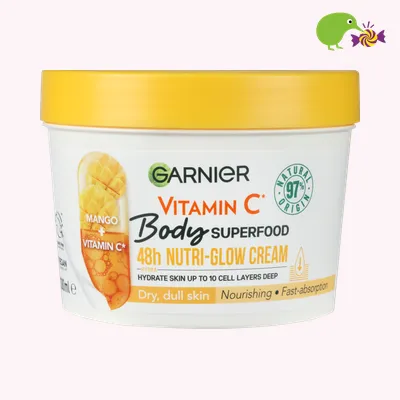 Garnier Body Superfood Mango & Vitamin C 48Hr Nutri-Glow Cream