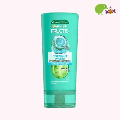 Garnier Fructis Coconut Water For Oily Roots & Dry Ends Conditioner