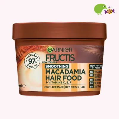 Garnier Fructis Smoothing Macadamia Hair Food For Dry & Unruly Hair