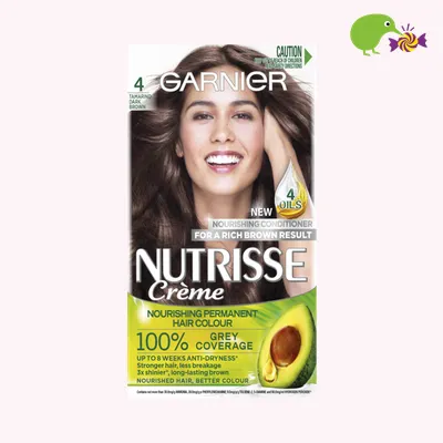 Garnier Nutrisse 4 Tamarind Dark Brown Hair Colour
