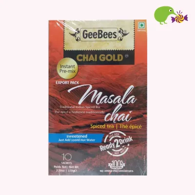 GeeBees Chai Gold premix Instant Tea Masal Sweetend