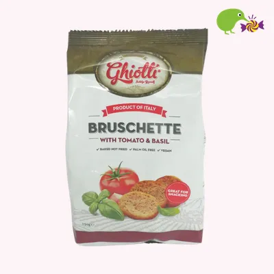 Ghiotti Bruschette With Tomato & Basil