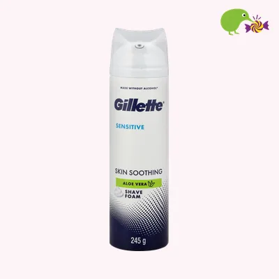 Gillette Sensitive Skin Soothing Aloe Vera Shave Foam