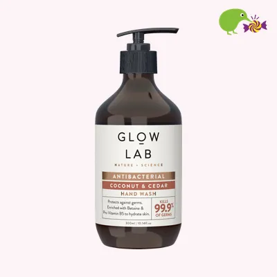 Glow Lab Anti-Bacterial Coconut & Cedar Hand Wash