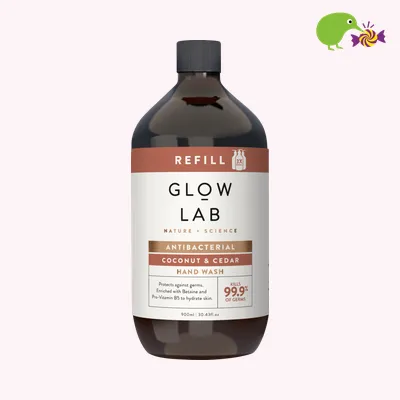 Glow Lab Anti-Bacterial Coconut & Cedar Hand Wash Refill
