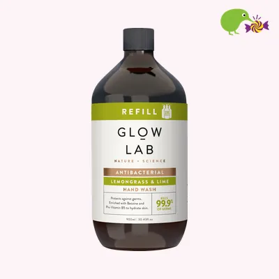 Glow Lab Anti-Bacterial Lemongrass & Lime Hand Wash Refill