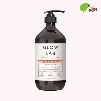 Glow Lab Coconut & Sandalwood Body Wash