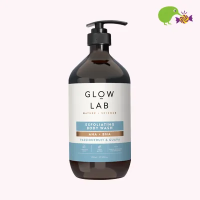 Glow Lab Exfoliating Aha + Bha Bodywash