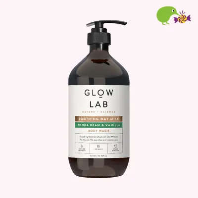 Glow Lab Soothing Oat Milk Tonka Bean & Vanilla Body Wash