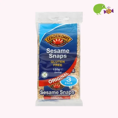 Golden Days Original Sesame Snaps