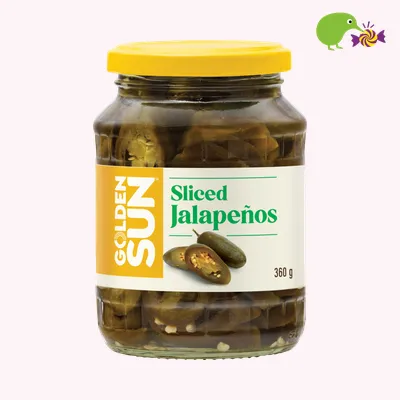 Golden Sun Sliced Jalapeno Peppers